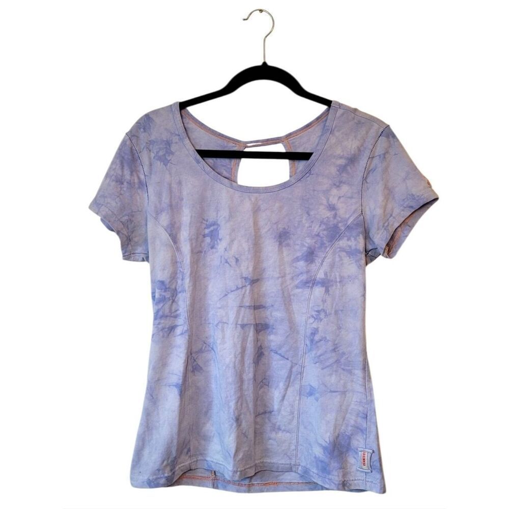 Gramicci Women’s Lilac Tie-Dye Short Sleeve Top Size M